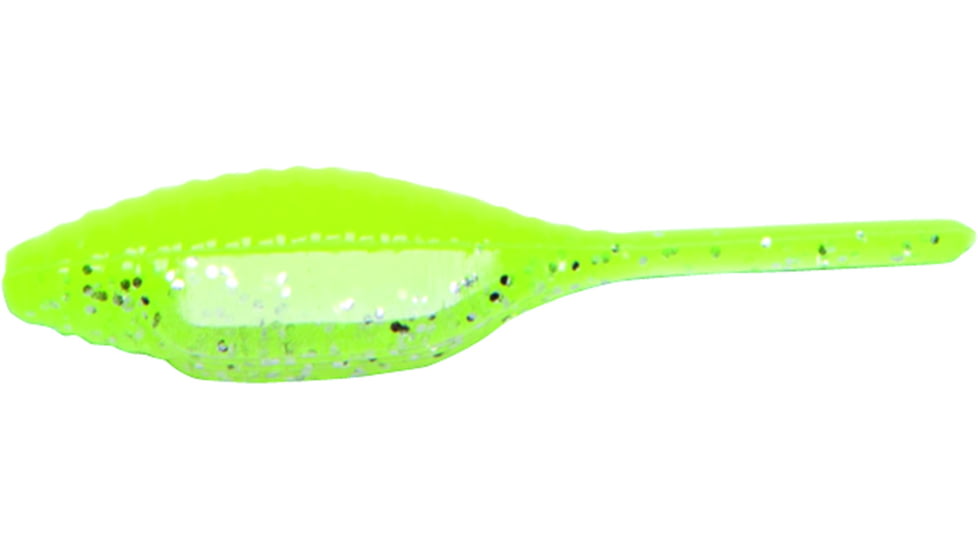 Bass Assassin Tiny Shad Assasin Swimbaits, 15, 1 1/2in, Limetreuse Glow, SA01523
