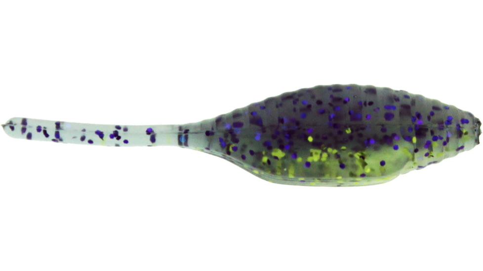 Bass Assassin Tiny Shad Swimbait, 1.5in, 15 per Pack, Electric Shiner, 1.5, SA01129