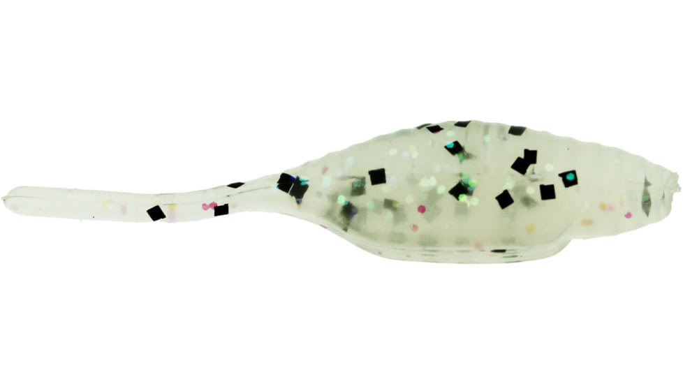 Bass Assassin Tiny Shad Swimbait, 1.5in, 15 per Pack, Green Moon, 1.5, SA01435