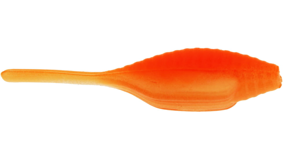 Bass Assassin Tiny Shad Swimbait, 1.5in, 15 per Pack, Orange Glow, 1.5, SA01511