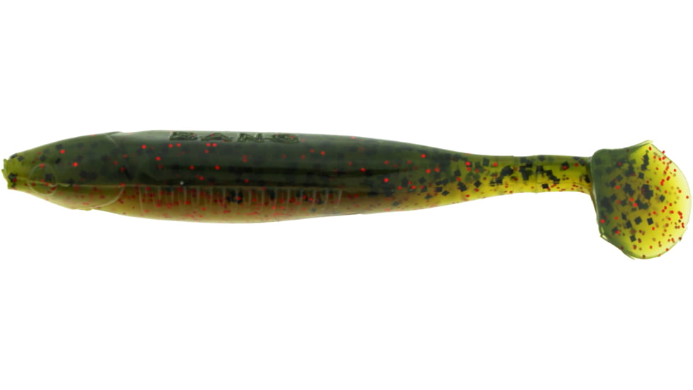 Bass Assassin Walleye Assassin Die Dapper, 3in, 10 per Pack, Trickster, 3, WDD82468