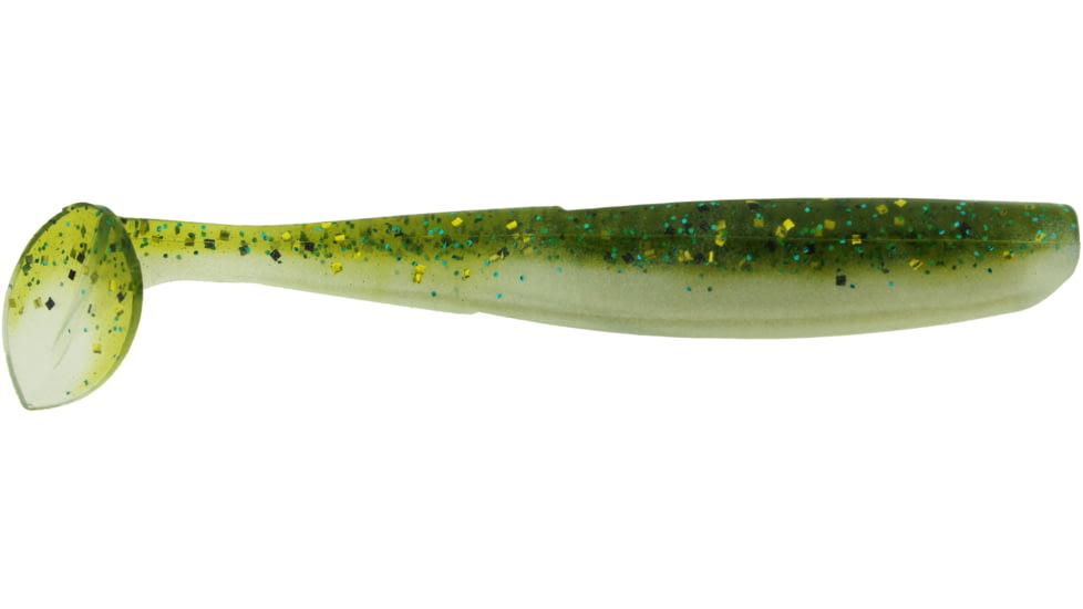 Bass Assassin Walleye Assassin Elite Shiner, 4in, 8 per Pack, Baby Bass, 4, WES50375