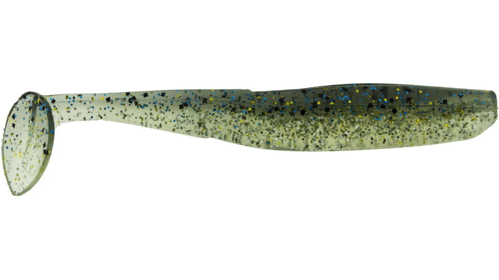 Bass Assassin Walleye Assassin Elite Shiner, 4in, 8 per Pack, Bluegill Flash, 4, WES50461