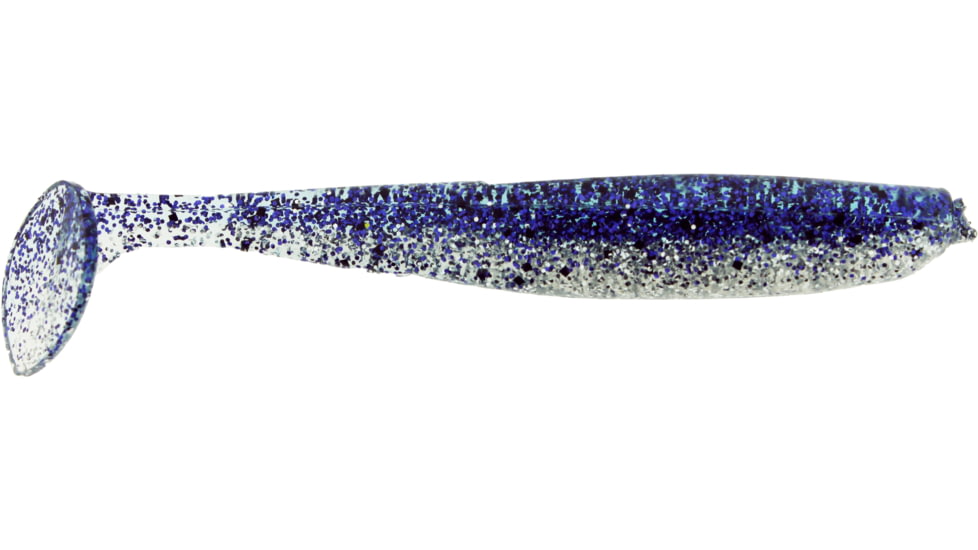 Bass Assassin Walleye Assassin Elite Shiner, 4in, 8 per Pack, Purple Ice, 4, WES50541
