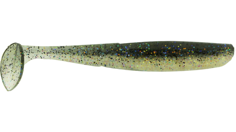 Bass Assassin Walleye Assassin Elite Shiner, 4in, 8 per Pack, Rainbow Shad, 4, WES50462