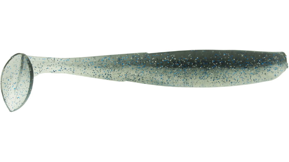 Bass Assassin Walleye Assassin Elite Shiner, 4in, 8 per Pack, Smokin Shad, 4, WES50314