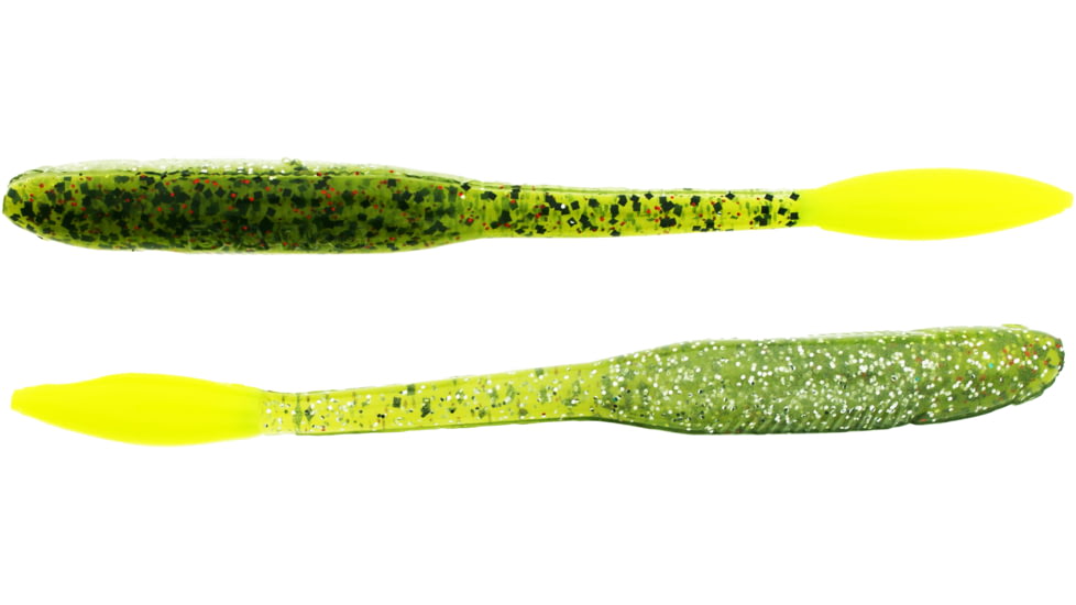 Bass Assassin Walleye Assassin Litl Tapper, 4.5in, 12 per Pack, Chicken on a Chain, 4.5, WTO87214