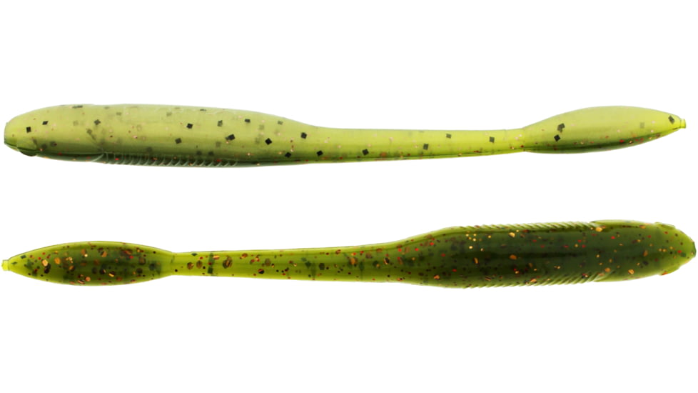 Bass Assassin Walleye Assassin Litl Tapper, 4.5in, 12 per Pack, Copper Juice, 4.5, WTO87398