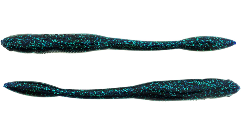 Bass Assassin Walleye Assassin Litl Tapper, 4.5in, 12 per Pack, Junebug, 4.5, WTO87415