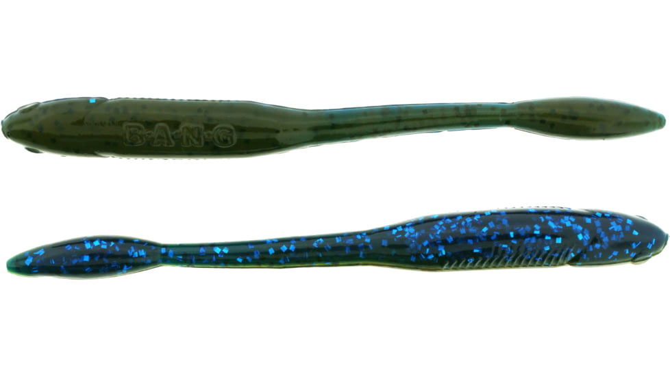 Bass Assassin Walleye Assassin Litl Tapper, 4.5in, 12 per Pack, Okeechobee Craw, 4.5, WTO87429
