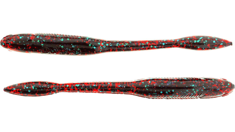 Bass Assassin Walleye Assassin Litl Tapper, 4.5in, 12 per Pack, Redbug, 4.5, WTO87451