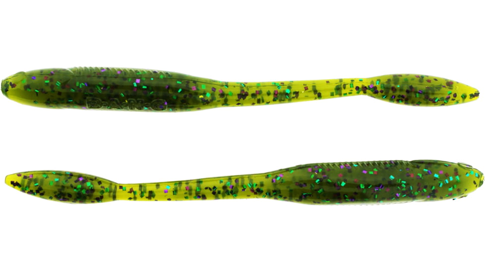 Bass Assassin Walleye Assassin Litl Tapper, 4.5in, 12 per Pack, Watermelon Candy, 4.5, WTO87459