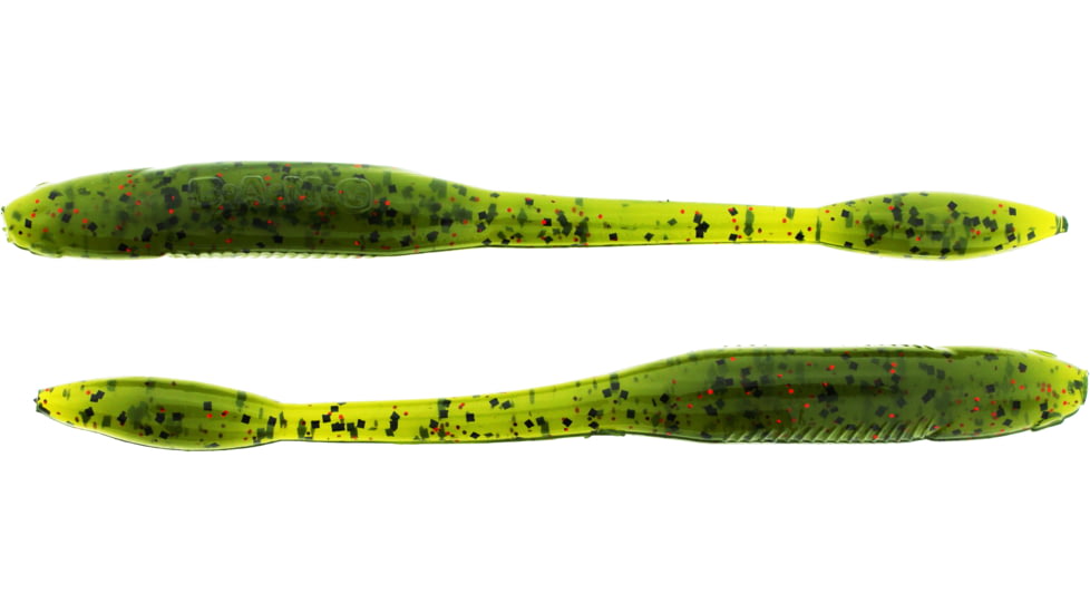 Bass Assassin Walleye Assassin Litl Tapper, 4.5in, 12 per Pack, Watermelon/Red Glitter, 4.5, WTO87410
