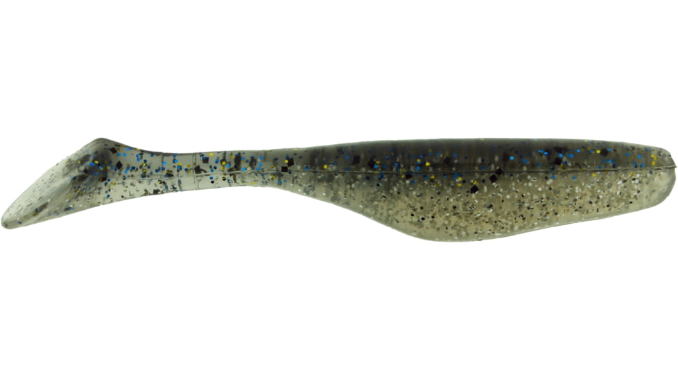 Bass Assassin Walleye Assassin Turbo Shad, 4in, 10 per Pack, Bluegill Flash, 4, WA32461