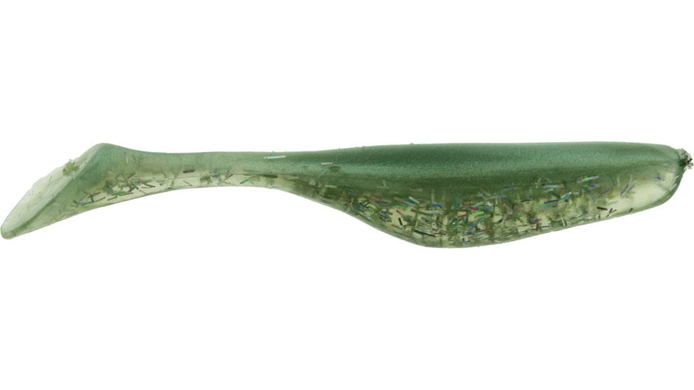 Bass Assassin Walleye Assassin Turbo Shad, 4in, 10 per Pack, Cajun Croaker, 4, WA32303