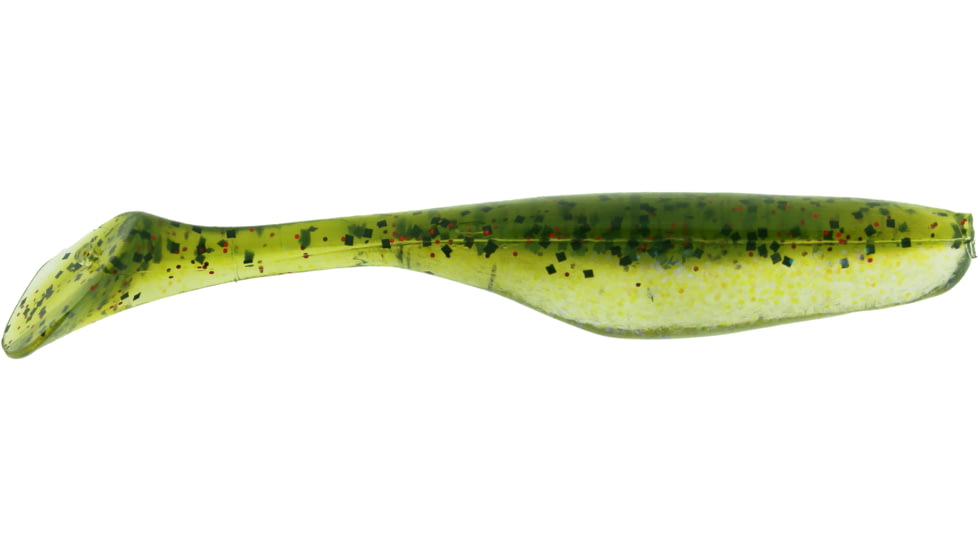 Bass Assassin Walleye Assassin Turbo Shad, 4in, 10 per Pack, Hammertime, 4, WA32489