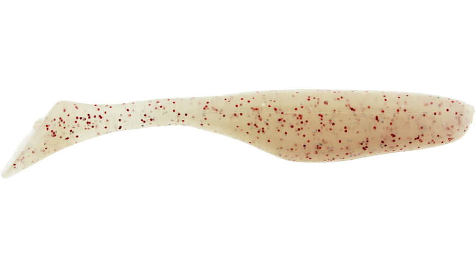 Bass Assassin Walleye Assassin Turbo Shad, 4in, 10 per Pack, Shrimp, 4, WA32409
