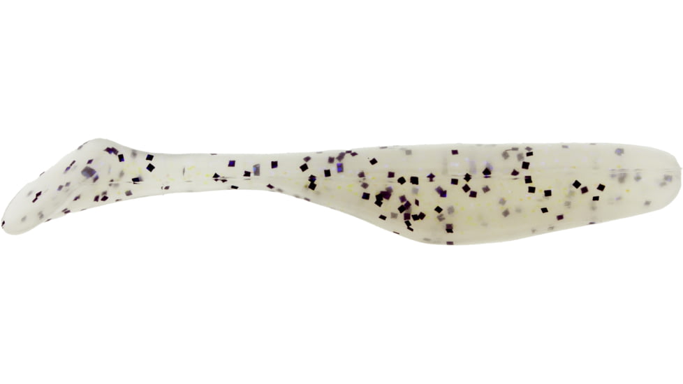 Bass Assassin Walleye Assassin Turbo Shad, 4in, 10 per Pack, Violet Moon, 4, WA32433