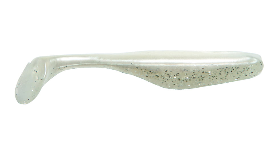 Bass Assassin Walleye Turbo Shad, 10, 4in, Sugar &amp; Spice, WA32524