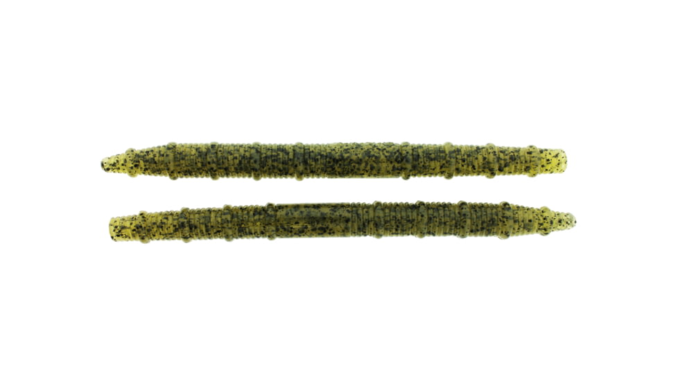 Bass Assassin XX Fat Job Soft Bait, 6, 6 1/4in, Green Pumpkin, XXFJ55458