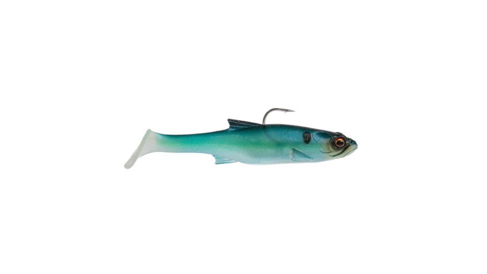 Bass Mafia 6in Loaded Daingerous Swimbait Deep Runner, 1.75oz, Blue Steel, 6in, BMDLS-6DP-BST
