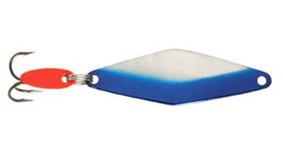 Bay de Noc Do-Jigger Casting/Trolling Spoon, Blue Glow, 1/6oz, 1-3/4in, 1DJ-BlueGlo