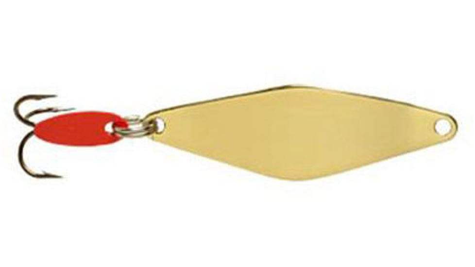 Swedish Pimple Do-Jigger Casting/Trolling Spoon, 1/6 oz, 1-3/4 in, Gold, 1DJG