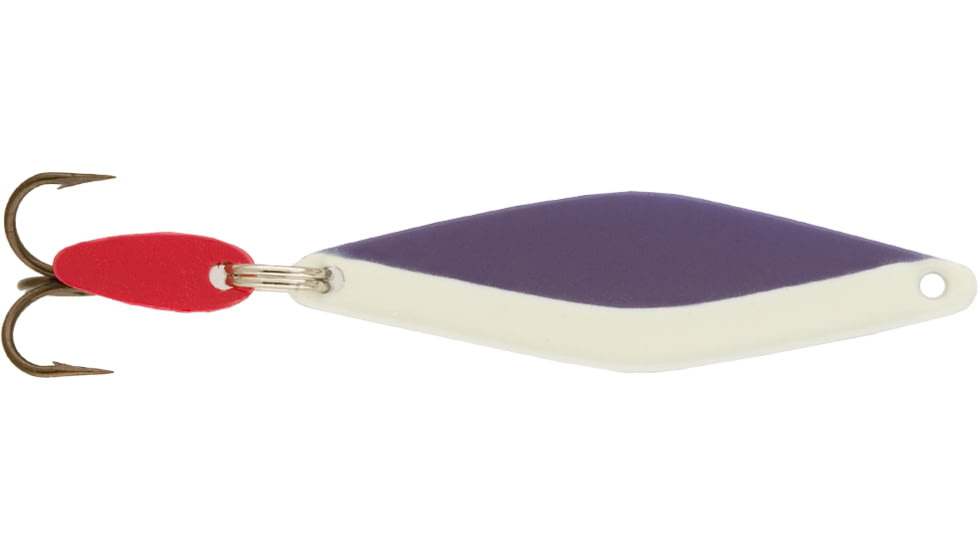 Bay de Noc Do-Jigger Casting/Trolling Spoon, Purple Glow, 1/6oz, 1-3/4in, 1DJ-PurpleGlo