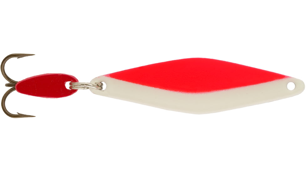 Bay de Noc Do-Jigger Casting/Trolling Spoon, Red Glow, 1/6oz, 1-3/4in, 1DJ-RedGlo