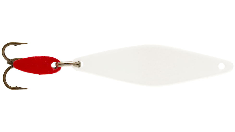 Swedish Pimple Do-Jigger Casting/Trolling Spoon, 1/3 oz, 2-14 in, White Pearl, 3DJWP