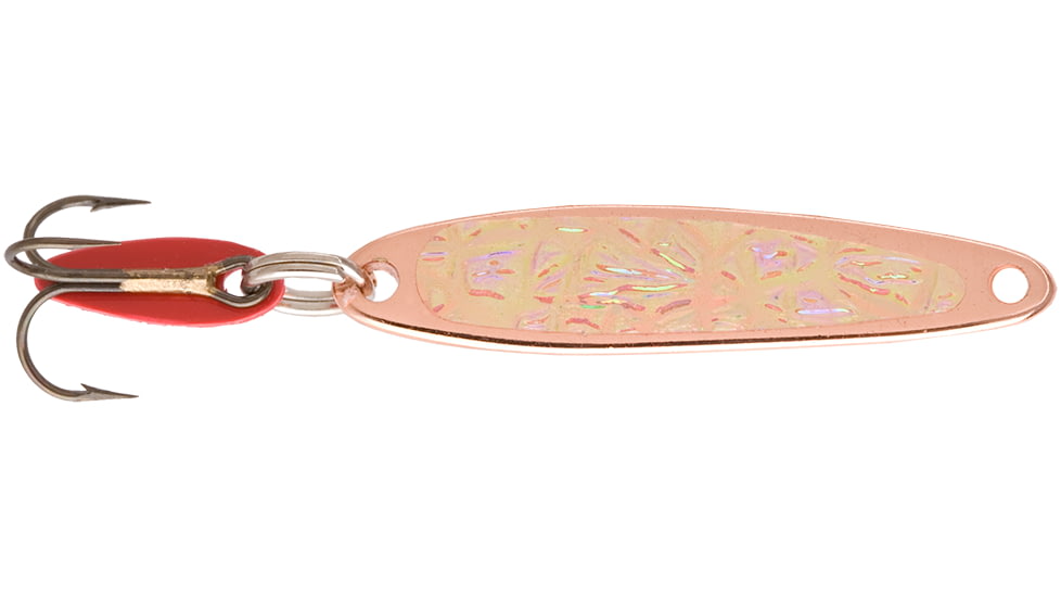 Swedish Pimple Jigging Lure, 1/10 oz, 1 in, Copper Ice, 2COPPERICE