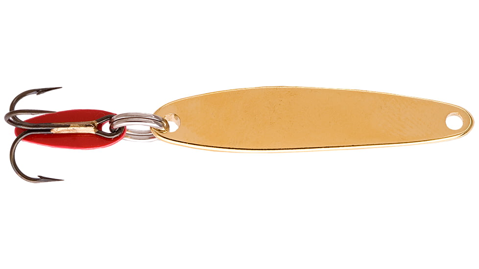 Swedish Pimple Jigging Lure, 1/10 oz, 1 in, Gold, 2G