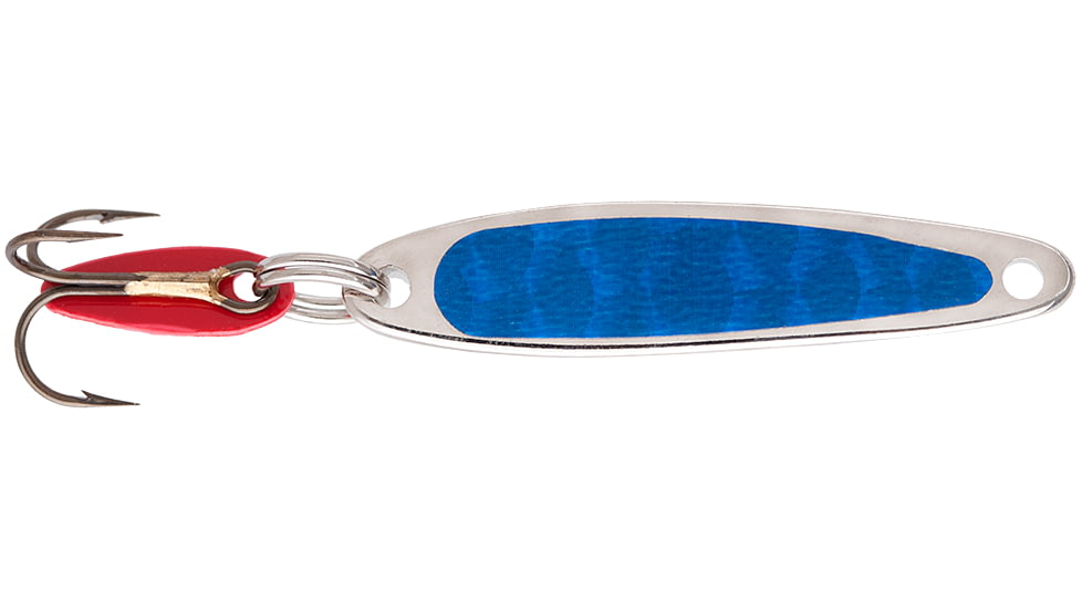 Swedish Pimple Jigging Lure, 1/10 oz, 1 in, Prism Blue, 2ZB