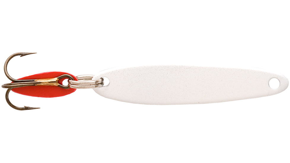 Swedish Pimple Jigging Lure, 1/10 oz, 1 in, Pearl White, 2WP