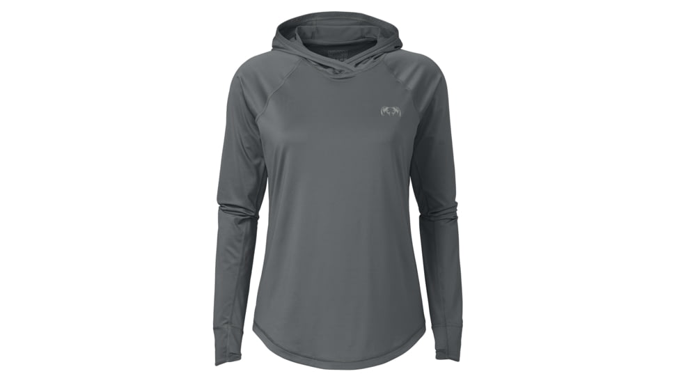 Kuiu Gila Long Sleeves Hunting Hoodie - Women's, Stone, XL, Adult, Female, 7416767742110