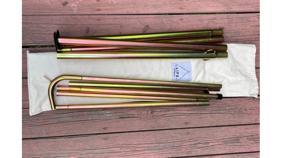Life Intents Bell Tent Pole Set, Multi, 4m Pole, 6263336730805