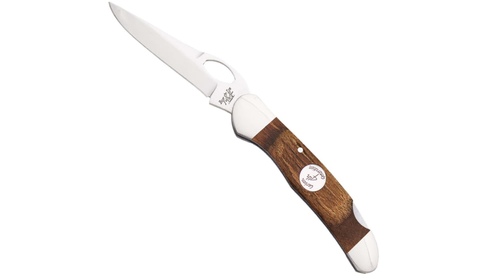 Bear and Son Knives Locking Cowhand Folding Knife, 2.88in, 1095 Carbon Steel, Heritage Walnut Handle, C2149L