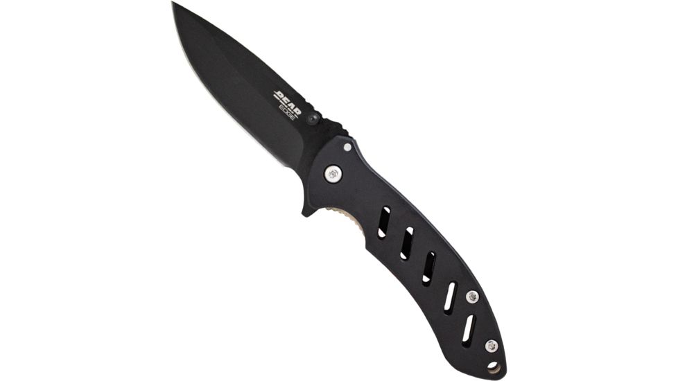 Bear &amp; Son Cutlery Brisk 1.0 4 1/16 Black Frame Lock Folder - 71511