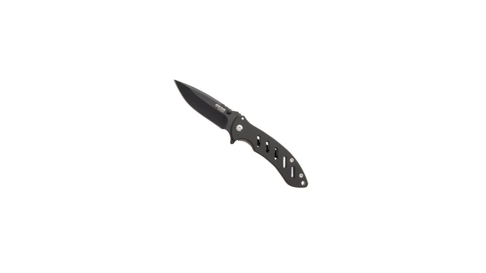 Bear &amp; Son Cutlery Brisk 1.0 5 Black Frame Lock Folder - 71513