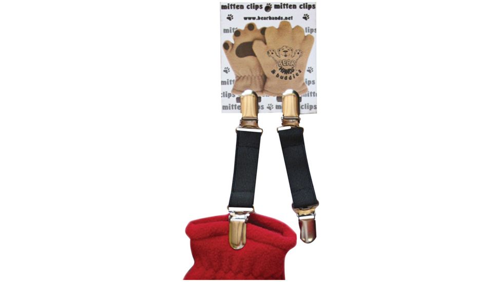 Bearhands Mitten Clips Black MC100BLK