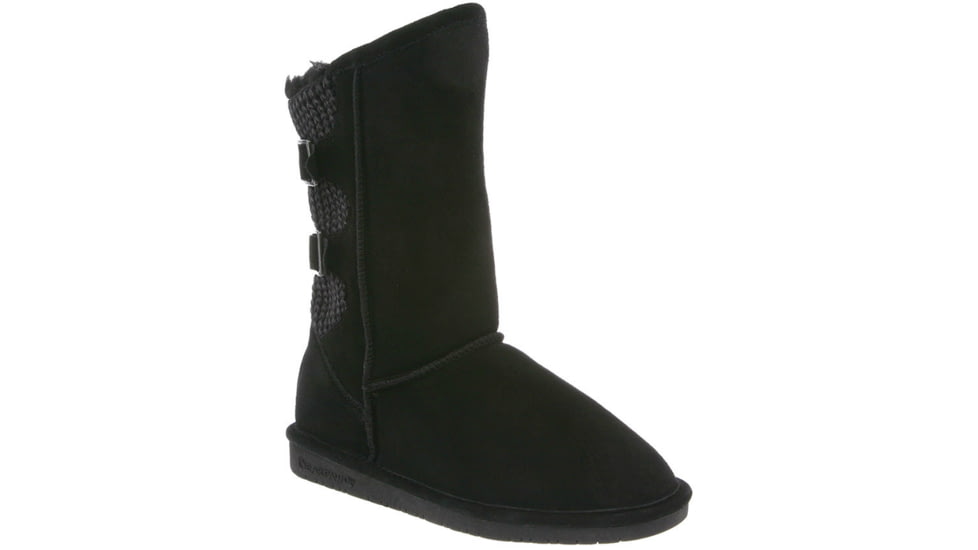 BearPaw Boshie Winter Boot - Womens-Black-Medium-7 US