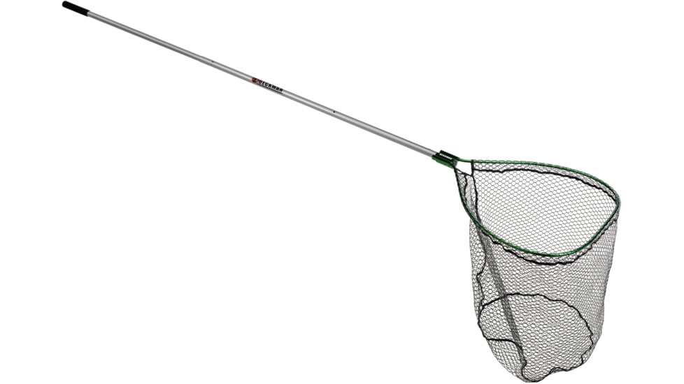 Beckman Klamath Landing Net, Hoop Coated Bag, 4ft-7ft Extendable Handle, 26in x 34in, BN2634C-43