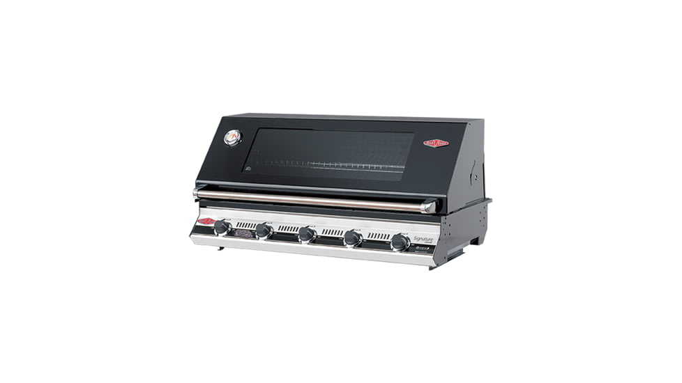 BeefEater Signature S3000E Built-In Barbecue, 5 Burner, Black, 19952
