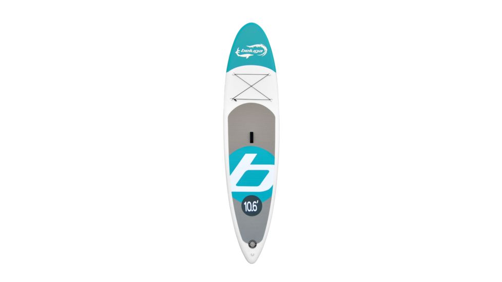 Beluga Boats 10Ft 6In All Round Cross Stand Up Inflatable Paddle Board, Turquoise BL106AR