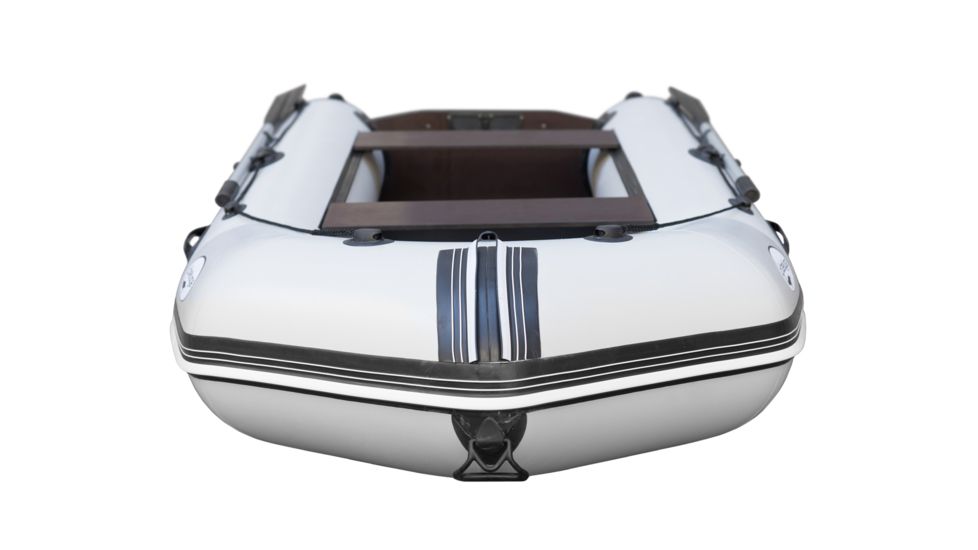 Beluga Boats 11 Feet Inflatable Boat, 4 Person, Light Gray C-11FFDGREY