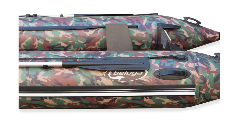 Beluga Boats 12 Feet Inflatable Boat, 5 Person, Camouflage C-12FFDCAMO