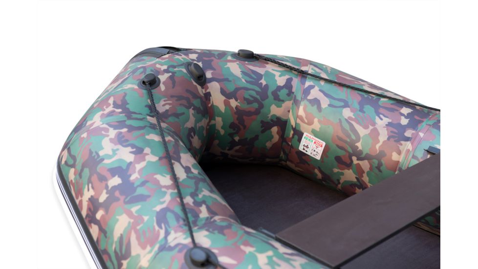 Beluga Boats 12 Feet Inflatable Boat, 5 Person, Camouflage C-12FFDCAMO