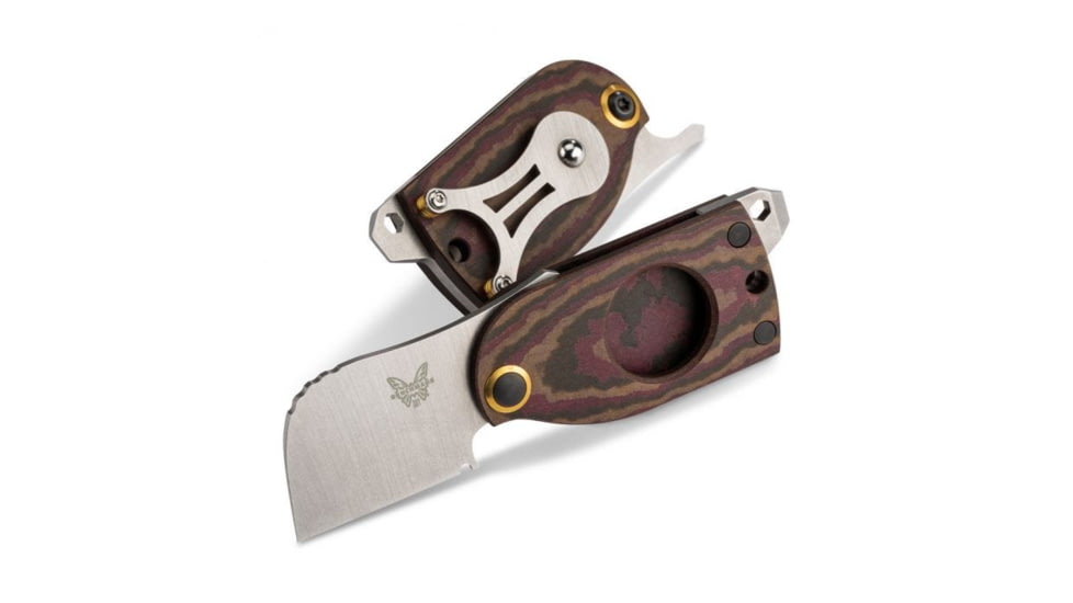 Benchmade Benchmade Famin/Demongivert Multi Tool, Aller, Friction, Brown/Red, 381