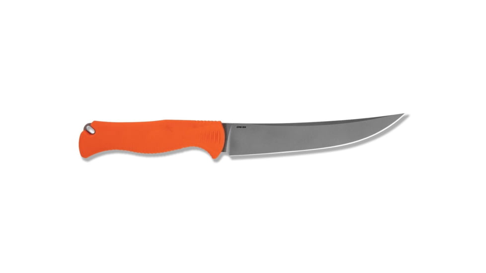 Benchmade Meatcrafter MLD Fixed Blade Kitchen Knife, 6.08in CPM-154 Trailing Point Blade, Santoprene Handle, 15500