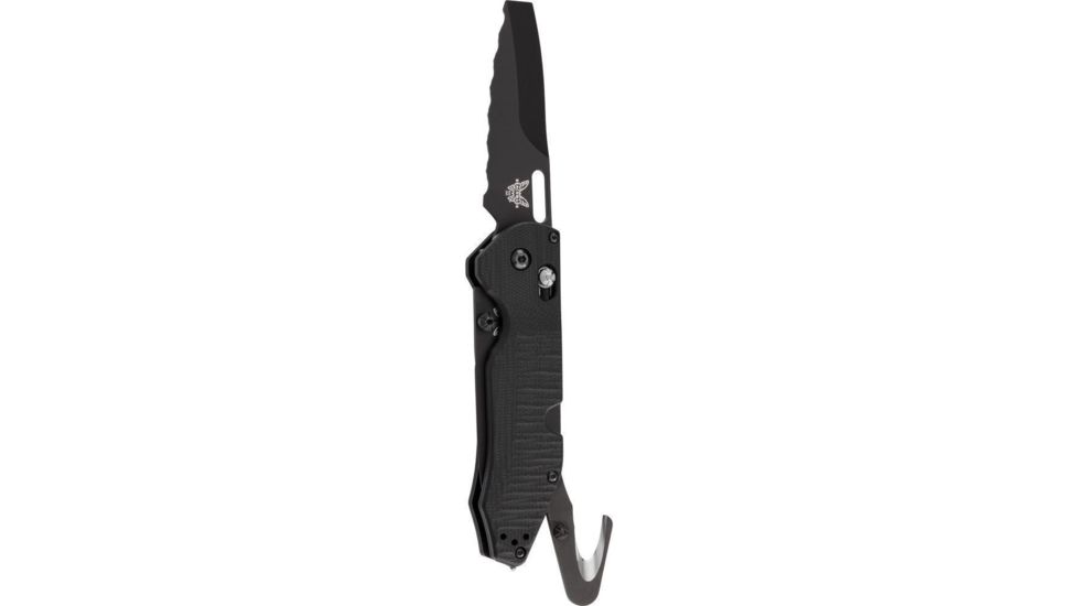 Benchmade Outlast Folding Knife, Axs, Drop Point Black Blade, G10 Black Handle, 365BK